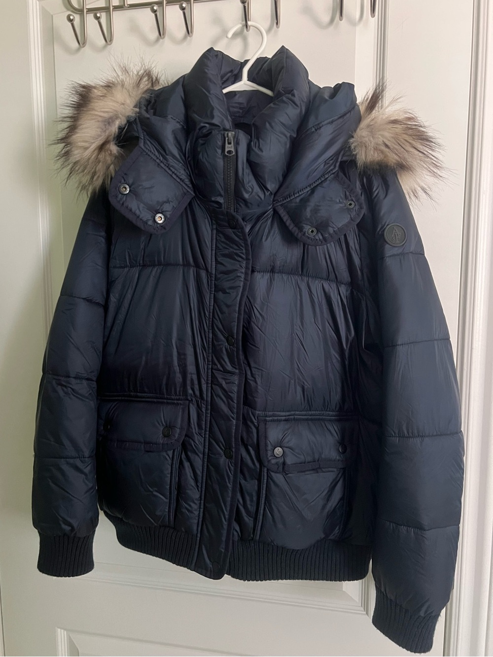 Abercrombie Bomber Puffer Jacket